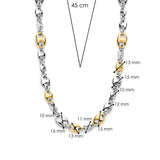 Coffee Bean Chain Necklace