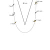 TI SENTO Necklace 34066BL