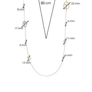 TI SENTO Necklace 34073MW