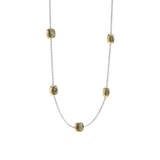 Khaki Cushion Charm Necklace