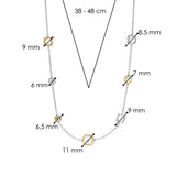 Pearl Cushion Charm Necklace