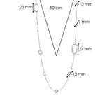 TI SENTO Necklace 34081ZI