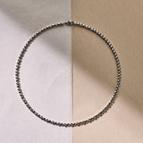 Round Zirconia Necklace