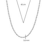 Round Zirconia Necklace