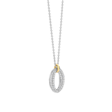 Classic Soft Oval Zirconia Necklace