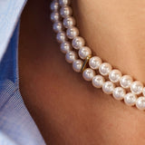 Classic Double Pearl Necklace