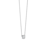 Classic Square Zirconia Necklace