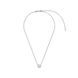 Classic Square Zirconia Necklace