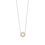 Zirconia Circle Necklace