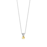 Twisted Zirconia Necklace