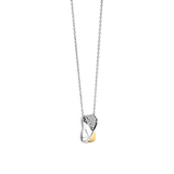 Twisted Zirconia Necklace