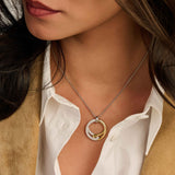 Connected Zirconia Necklace