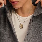 Connected Zirconia Necklace