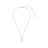 Classic Soft Oval Zirconia Necklace