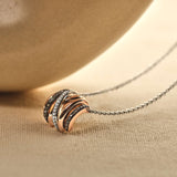 Honeycomb Crossover Necklace