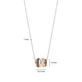 Honeycomb Crossover Necklace