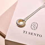 Layered Zirconia Necklace