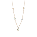 Layered Cushion Necklace