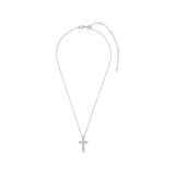 Zirconia Cross Necklace