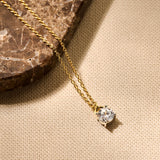 Chain Zirconia Necklace