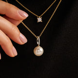 Icon Pearl Necklace Gold Vermeil