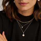 Icon Pearl Necklace Gold Vermeil