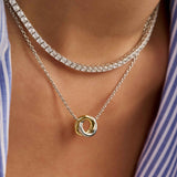 Forever Connected Bicolor Necklace