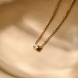 Classic Zirconia Necklace