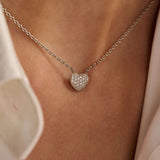 Zirconia Heart Necklace