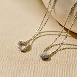 Zirconia Heart Necklace