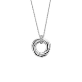 Twisted Circle Necklace