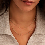 Basic Zirconia Necklace