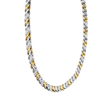 Vintage Zirconia Chain Necklace