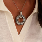 Structure Circle Necklace - L model