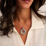 Structure Circle Necklace - L model