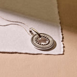 Structure Circle Necklace - L model