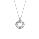 Structure Circle Necklace - L model