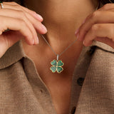 Clover Necklace with pendant