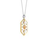 Moon & Stars Necklace met pendant