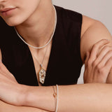 Moon & Stars Necklace met pendant