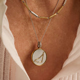 Zodiac Necklace with pendant - Capricorn