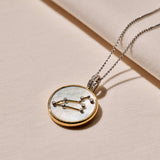 Zodiac Necklace with pendant - Leo