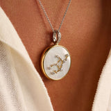 Zodiac Necklace with pendant - Virgo
