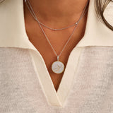 Zodiac Necklace with pendant - Virgo