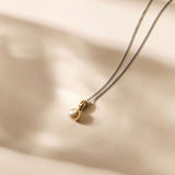 Necklace with Pearl pendant 8mm