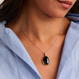 Necklace with Luxury stone pendant