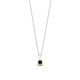 Necklace with Black Square pendant