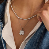 Clover Necklace with pendant