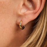 Classic Small Hoops Gold 14mm
