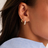 Classic Small Hoops Gold 14mm